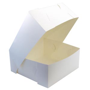 Cake Box White No 994 (9 x9 x4)